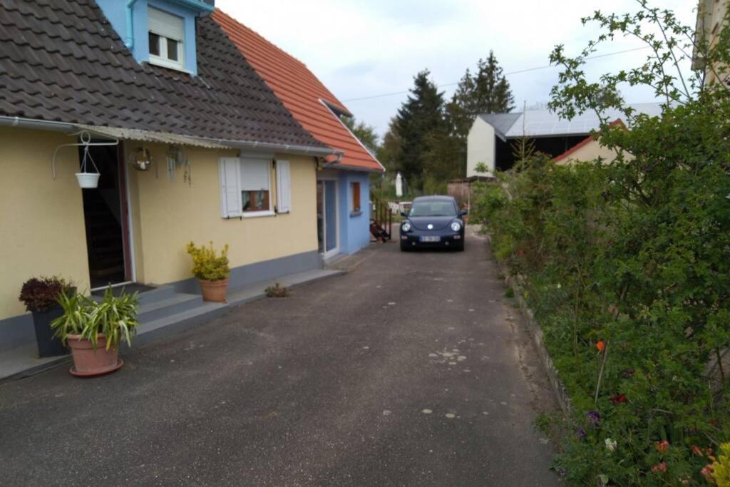 Ferienwohnung Un Petit Nid Douiller Kesseldorf Exterior foto